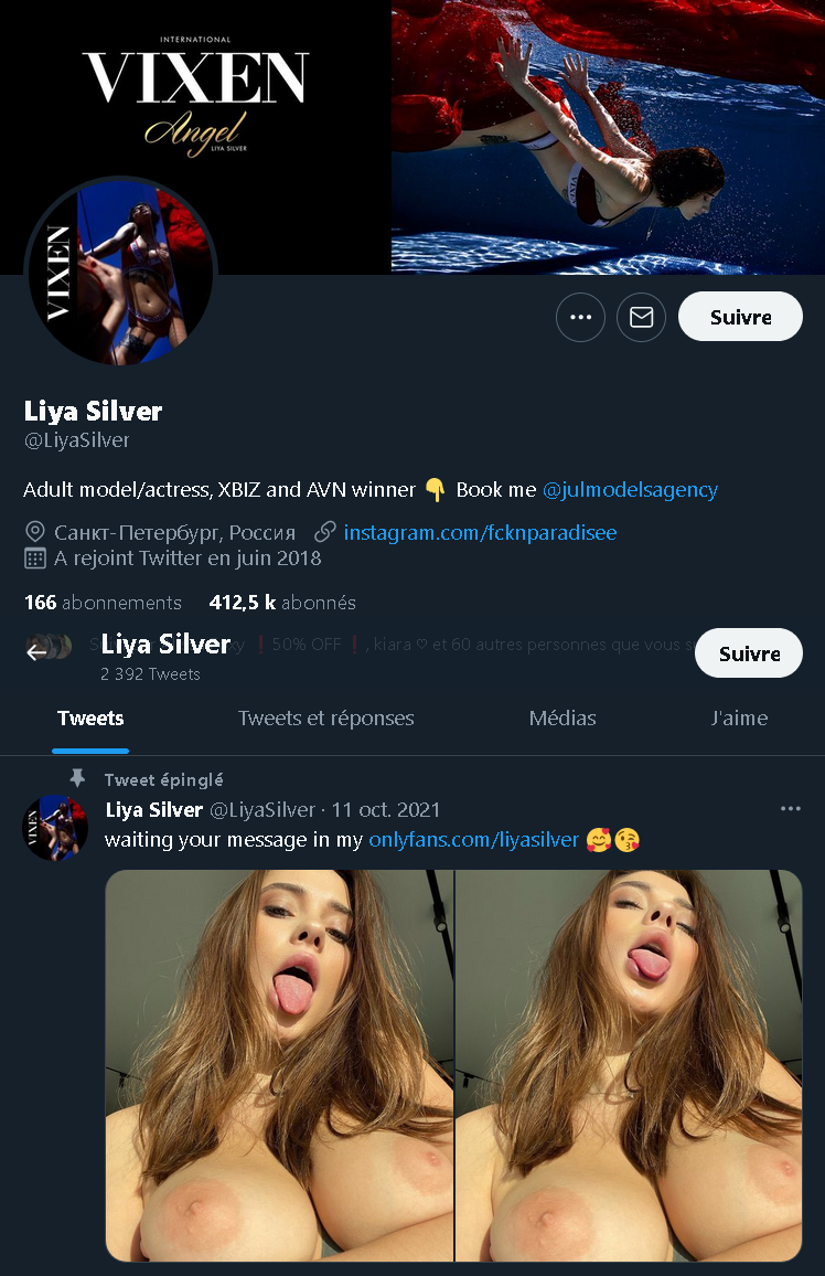 liya silver twitter